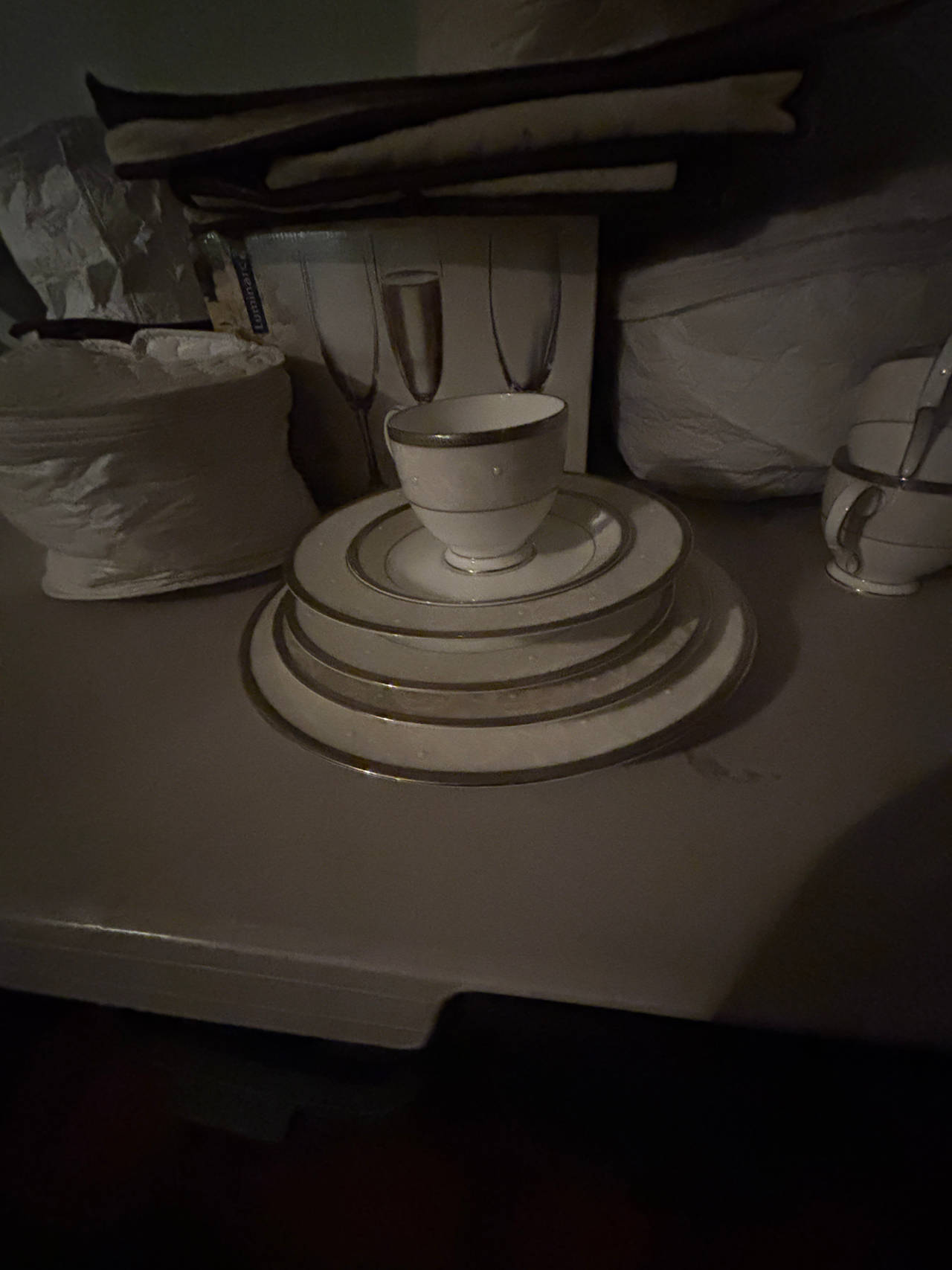 Fine China Dinnerware Set