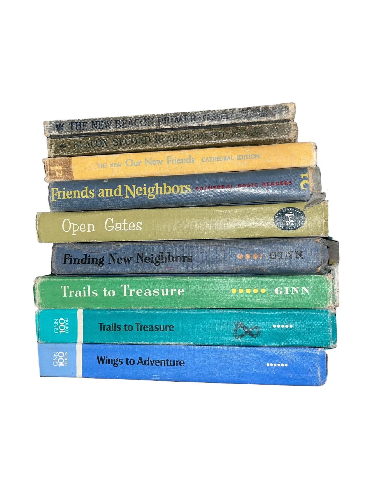 Vintage Ginn Basic Readers School Books Lot
