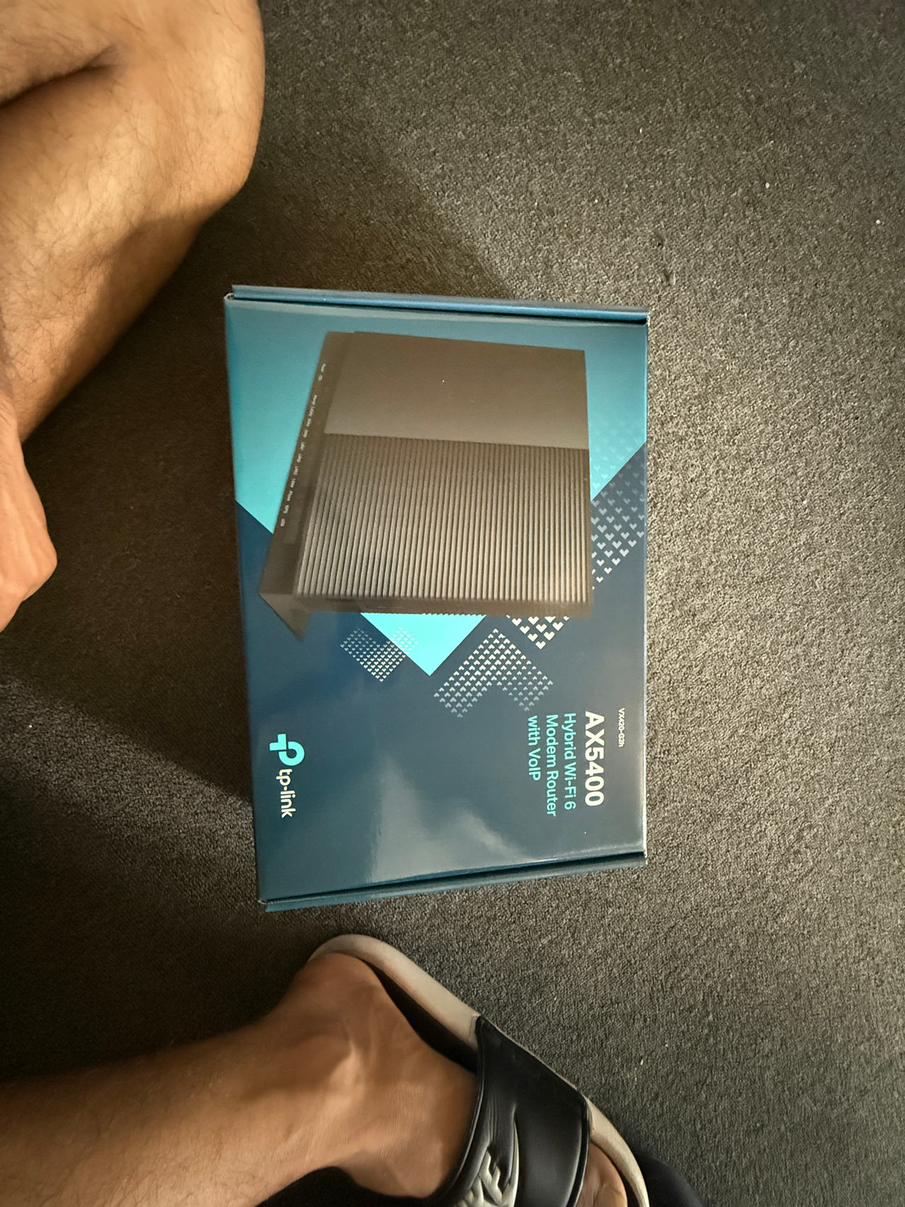 TP-Link AX5400 Hybrid Wi-Fi 6 Modem Router with VOIP