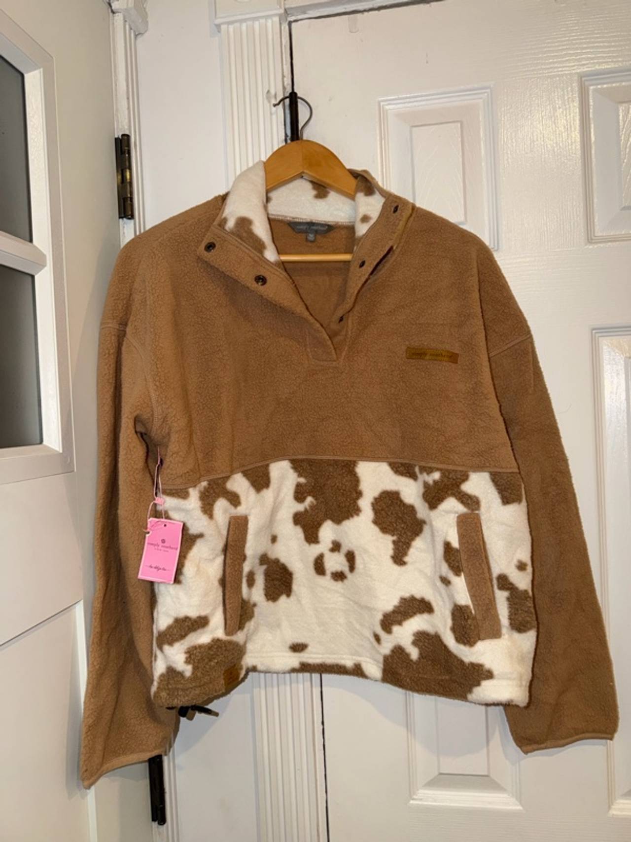 Simply Southern Sherpa Pullover Medium
