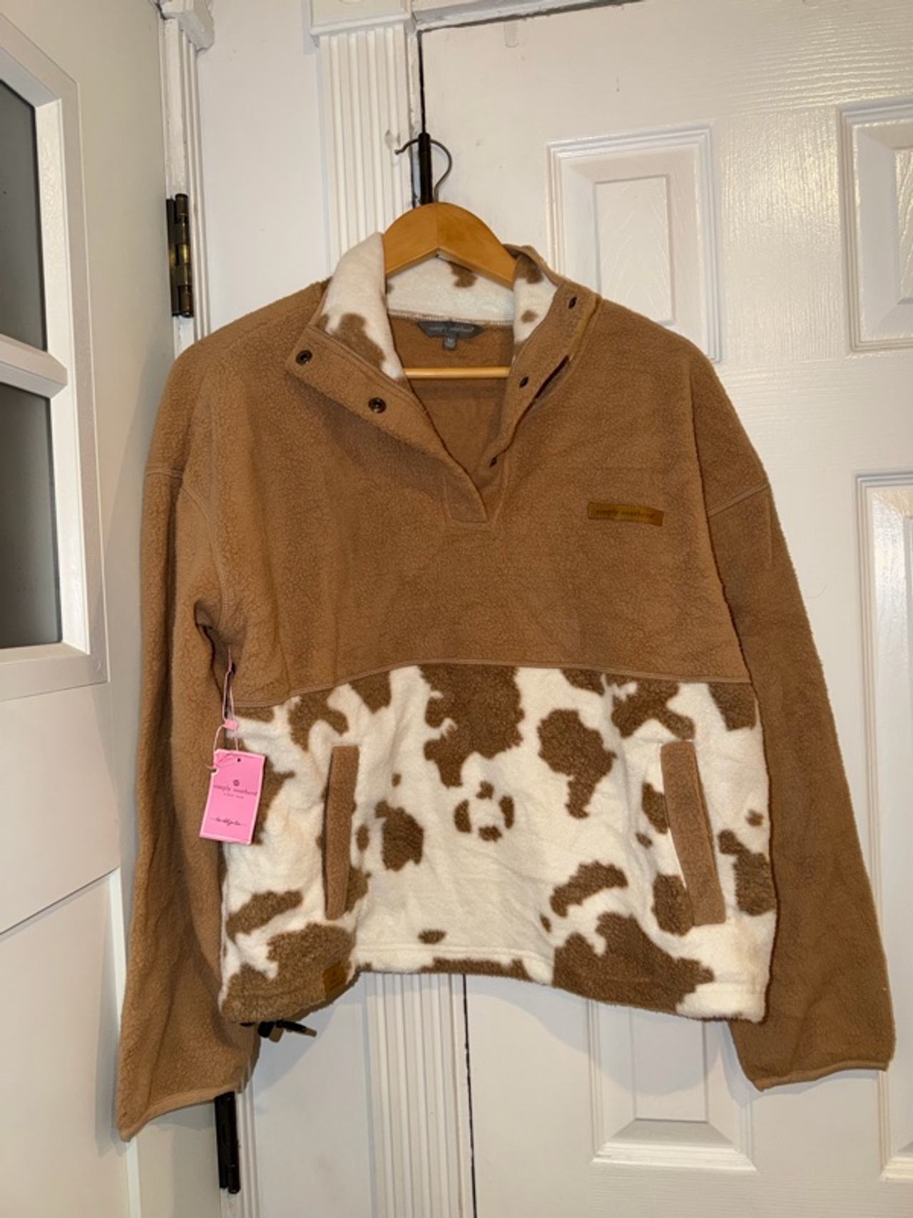 Simply Southern Sherpa Pullover Medium