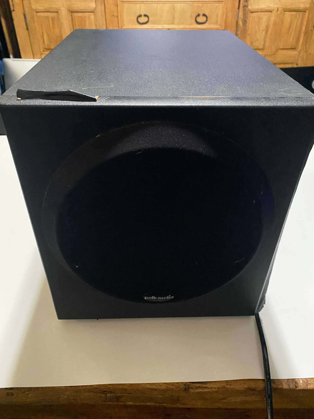 Polk Audio PSW250 Powered Subwoofer Home Theater Bass Speaker