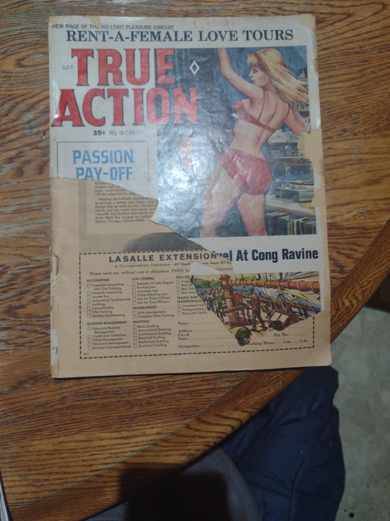 True Action Magazine July 1967