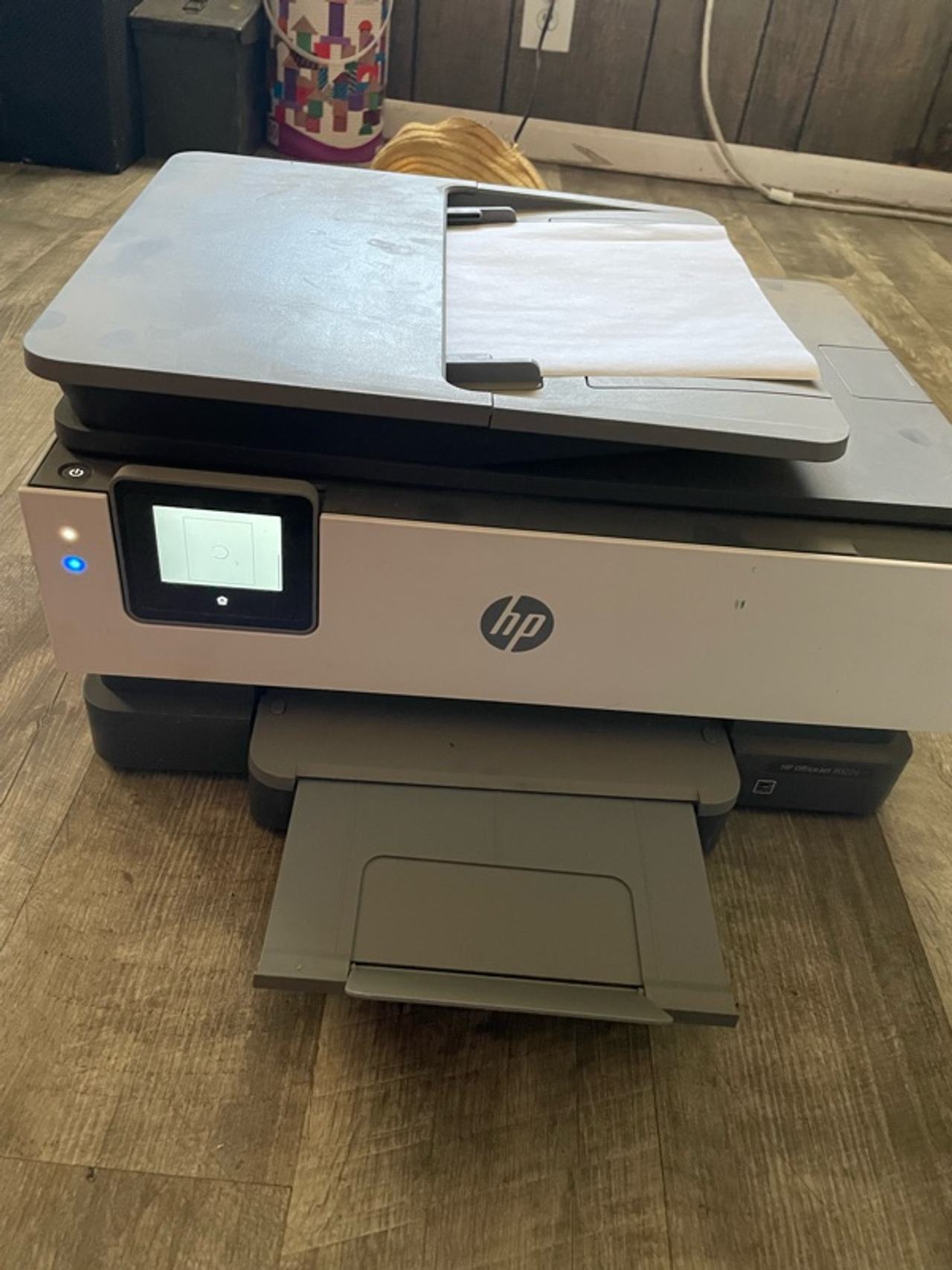 HP OfficeJet Pro White All-in-One Printer