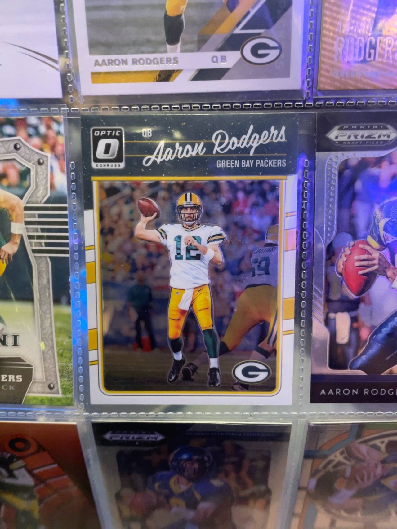 Donruss Optic Aaron Rodgers 2016 Holo #36