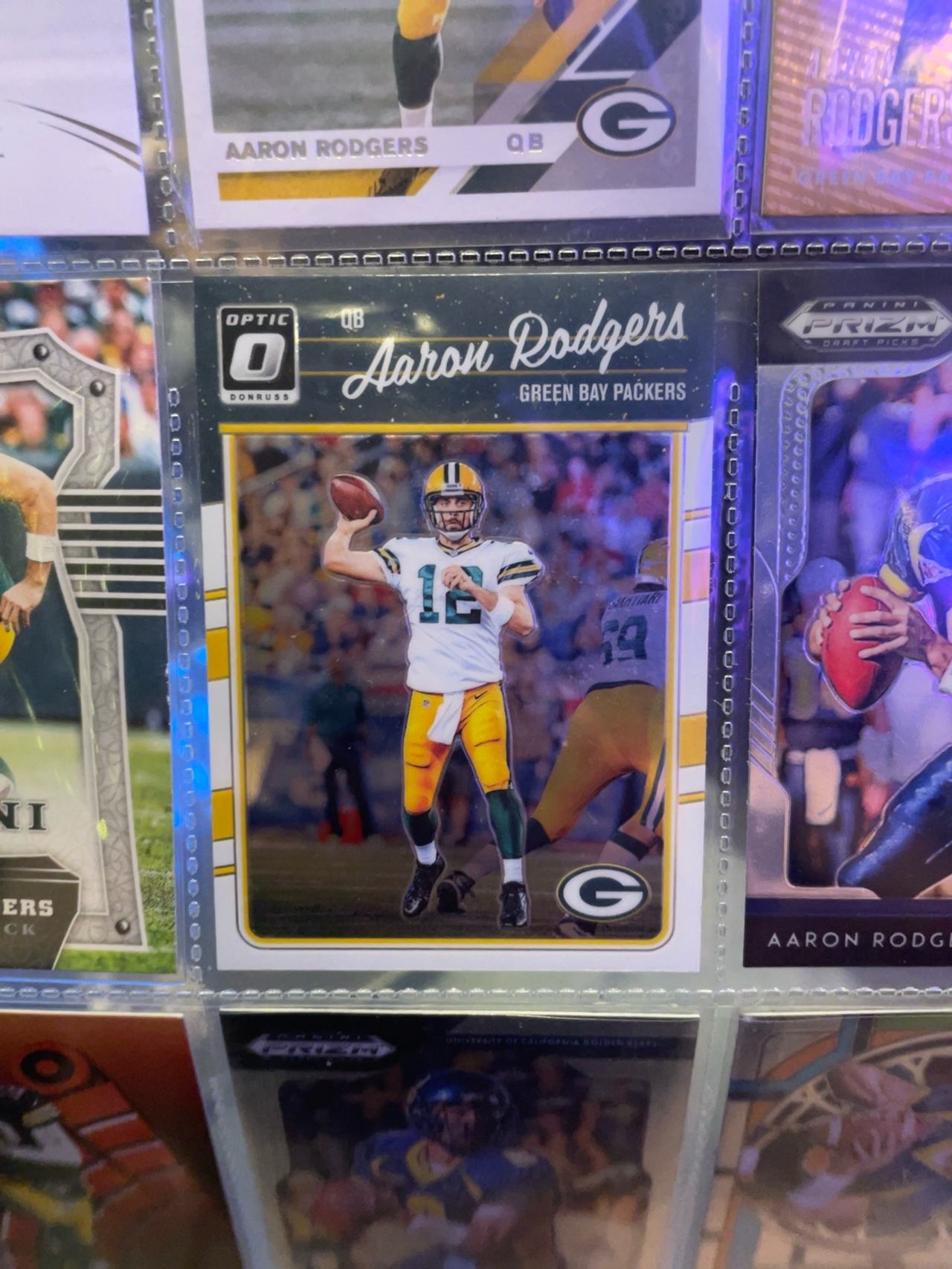 Donruss Optic Aaron Rodgers 2016 Holo #36