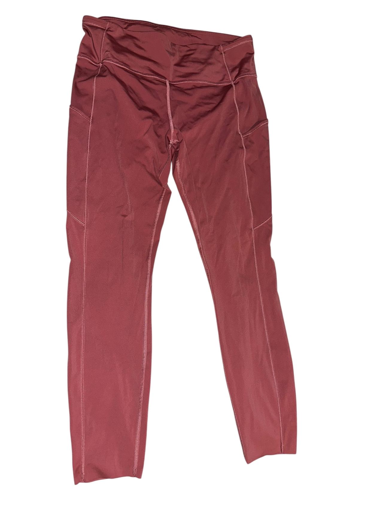 lululemon Fast and Free High-Rise Tight 25" Pockets Size 12