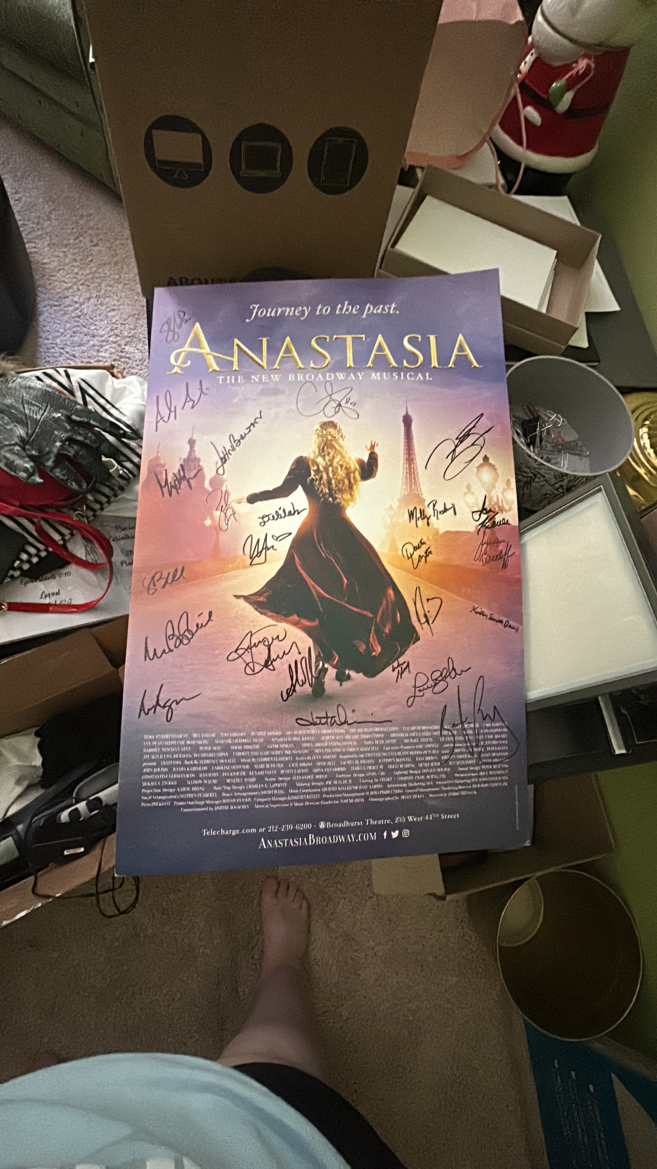 Anastasia The New Broadway Musical Poster