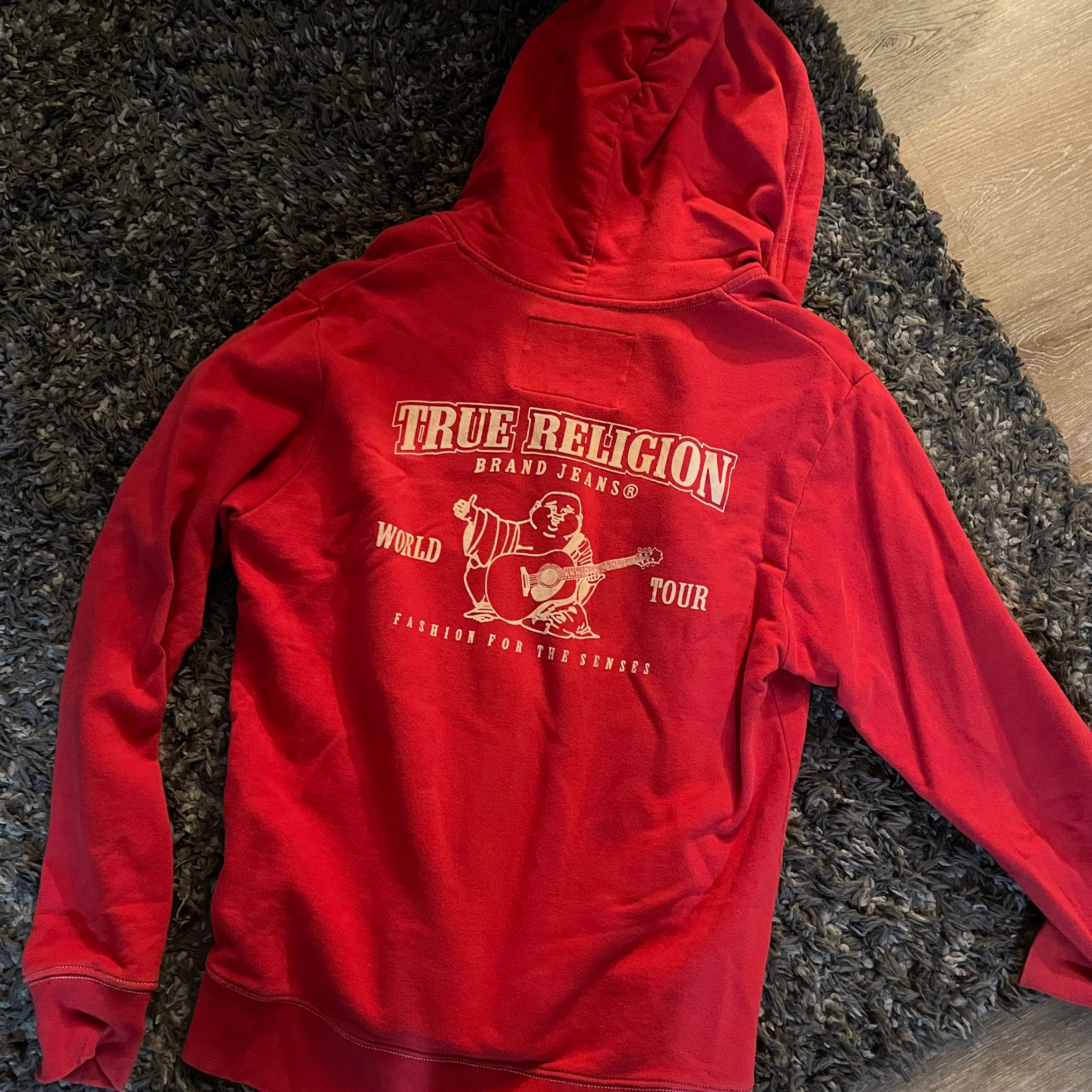 True Religion Zip Up Hoodie - Image 3