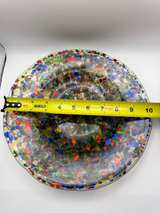 Handmade Fused Glass Confetti Art Plate - Image 7