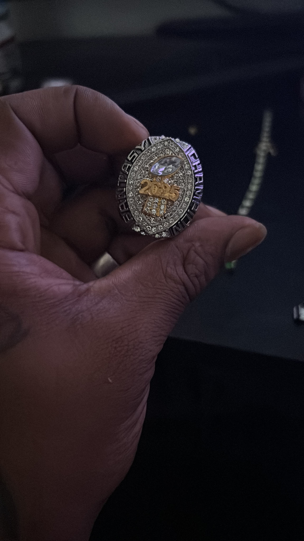 2025 Fantasy Football Championship Ring
