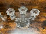 Crystal 3-Arm Candelabra - Image 2