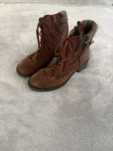 Universal Thread Women's Knit Cuff Lace-Up Boots - Image 2