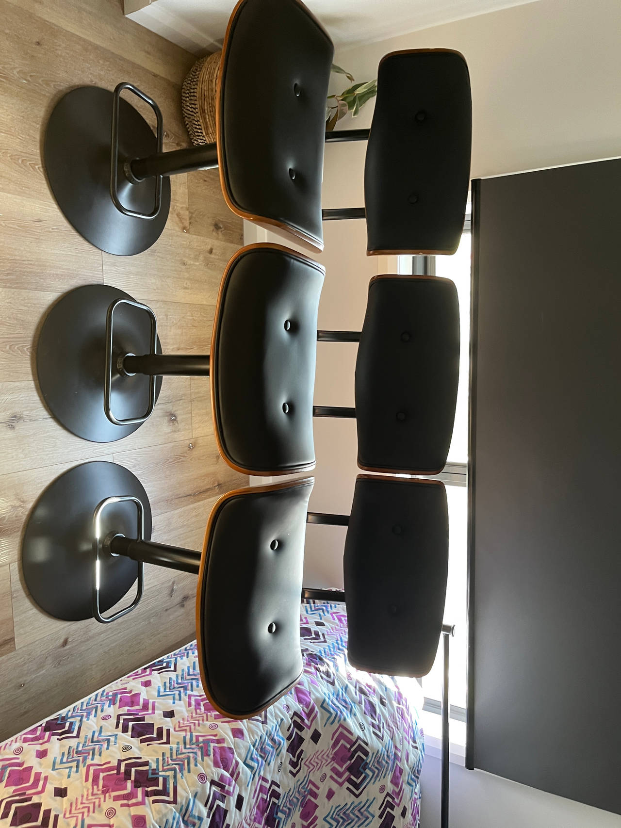 Modern Swivel Bar Stools