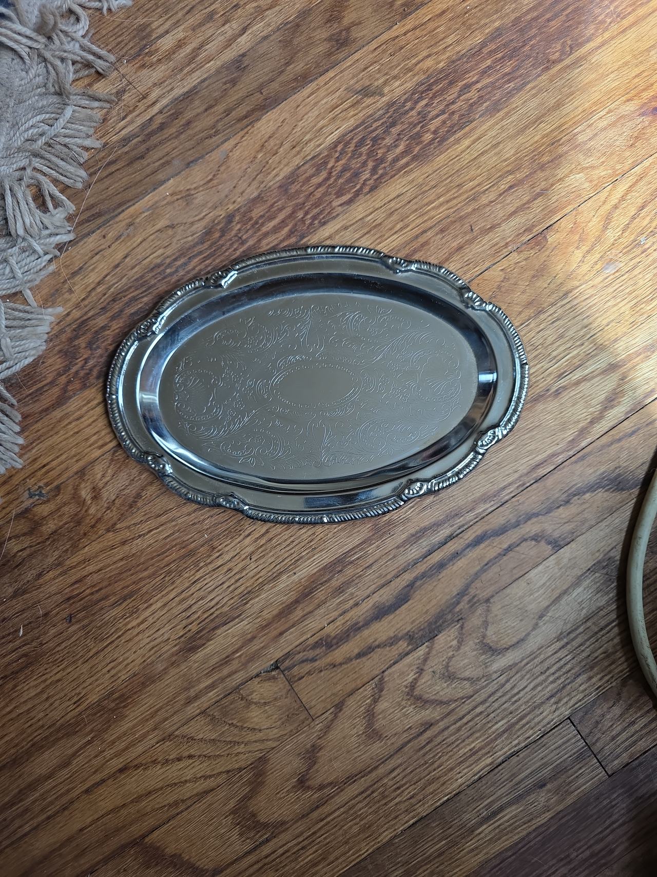 International Silver Co. Oval Serving Tray KT484S