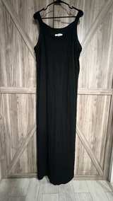 XXL LOFT Black Crochet Trim Tank Dress - Image 2