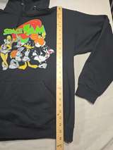 Space Jam Looney Tunes Graphic Hoodie Black Large - Image 8