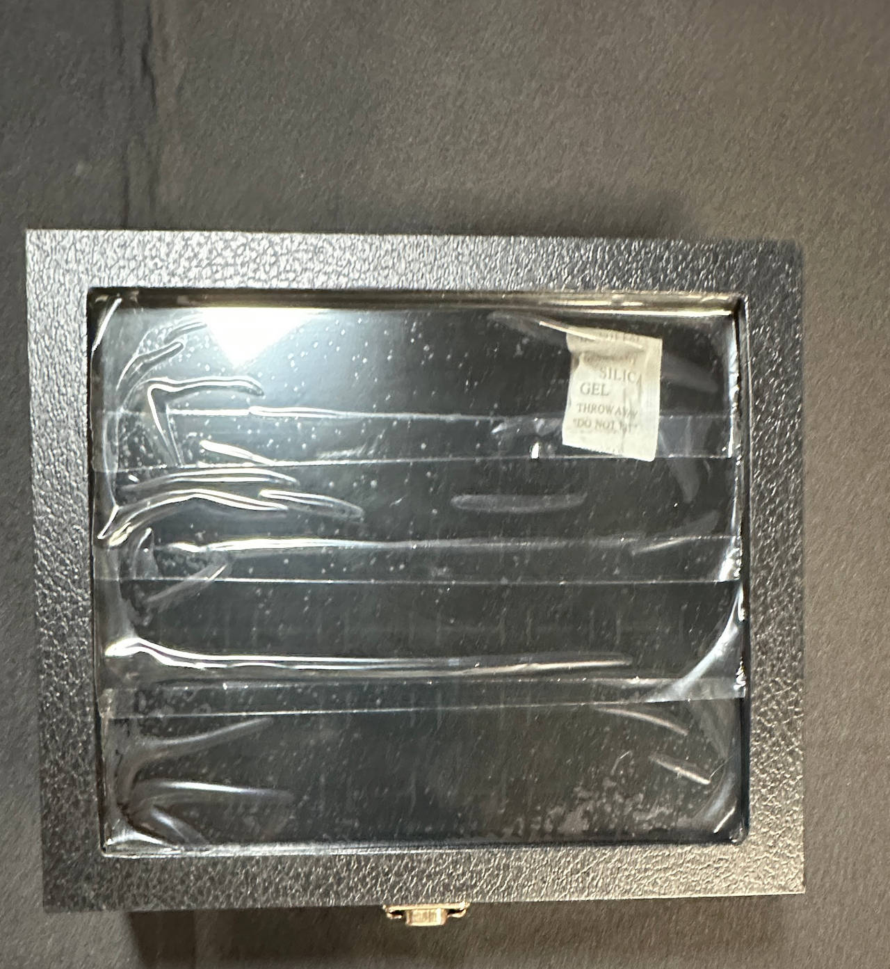 36-Slot Glass Top Jewelry Display Case