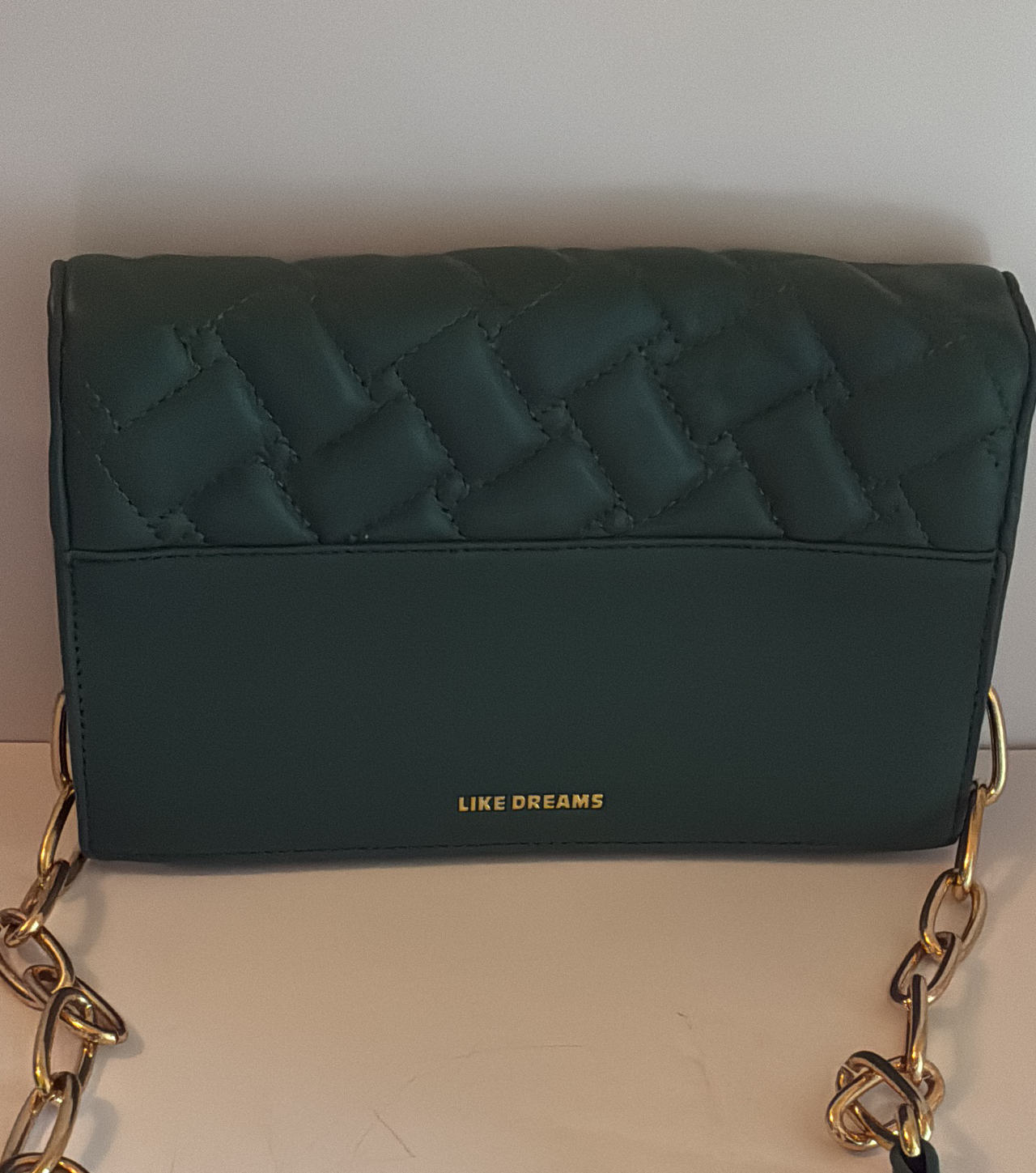 Like Dreams Quilted Woven Crossbody Bag