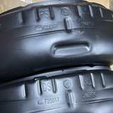 2017-2024  Ford F250 & F350 SRW Husky Rear Wheel Well Liner Pair Black - Image 3