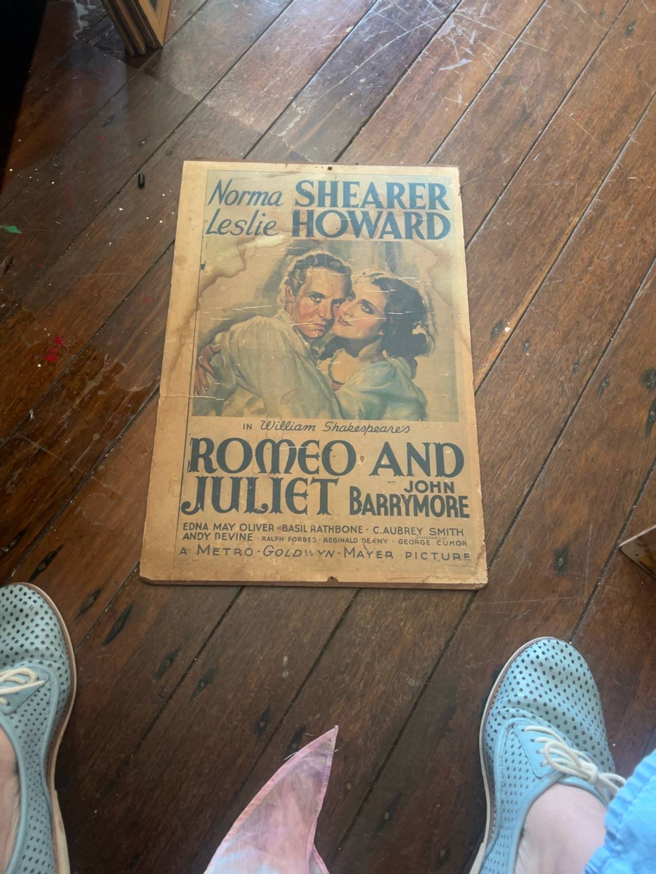 Romeo and Juliet (1936) Vintage Movie Poster