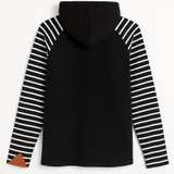 Striped Sleeve Hoodie - Image 3