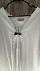 White Schweitzer Linen Pima Cotton Nightgown XL - Image 3