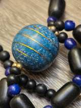 Vintage Egyptian Revival King Tut Pharaoh Beaded Necklace - Image 5