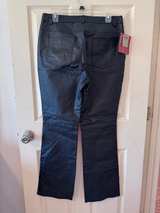Phase 2 Women's Black Leather Pants Size: 12 - Image 4