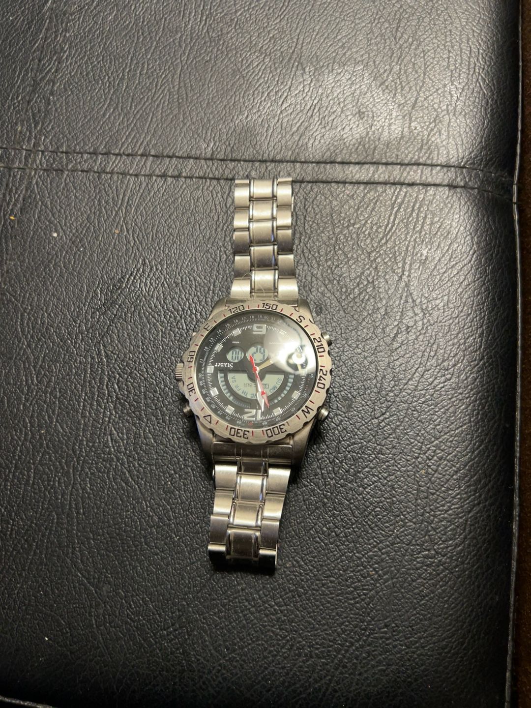 Stauer Compendium Hybrid Stainless Steel Watch