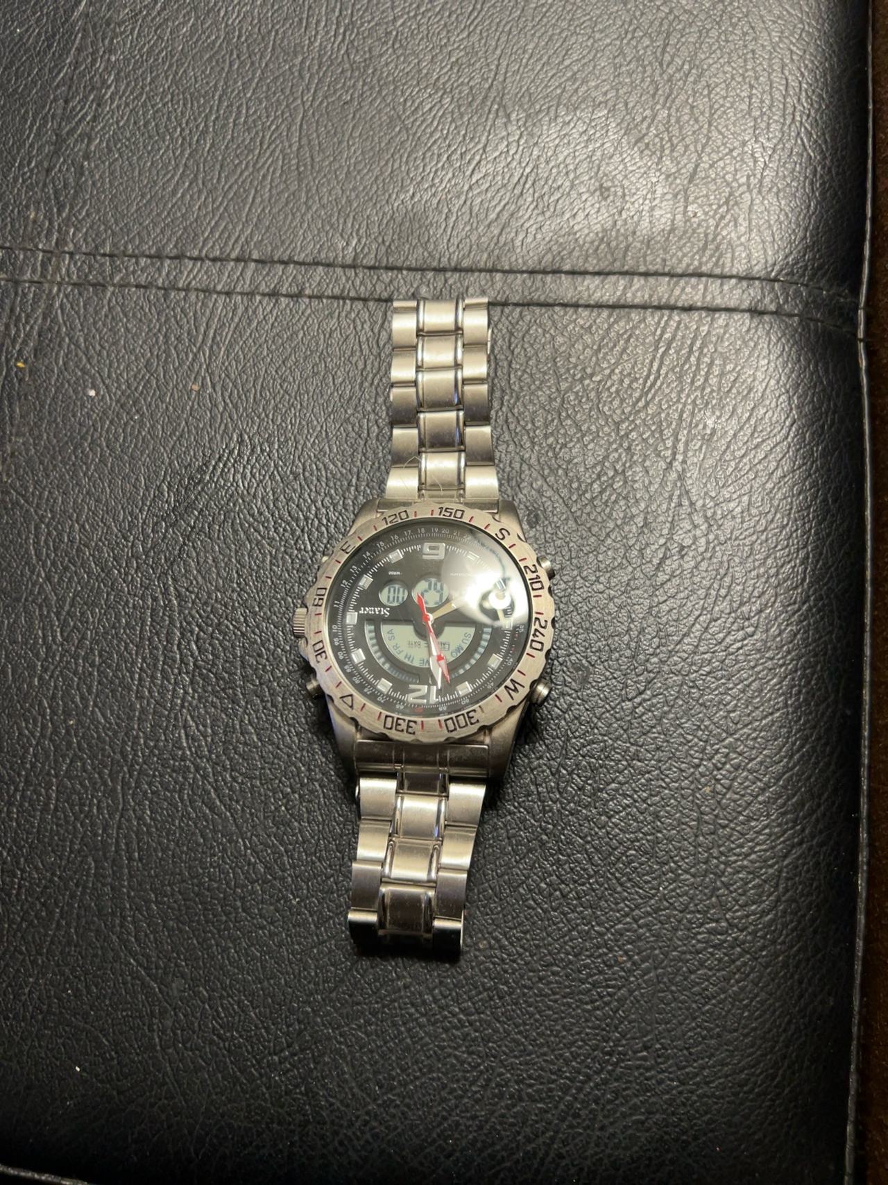 Stauer Compendium Hybrid Stainless Steel Watch
