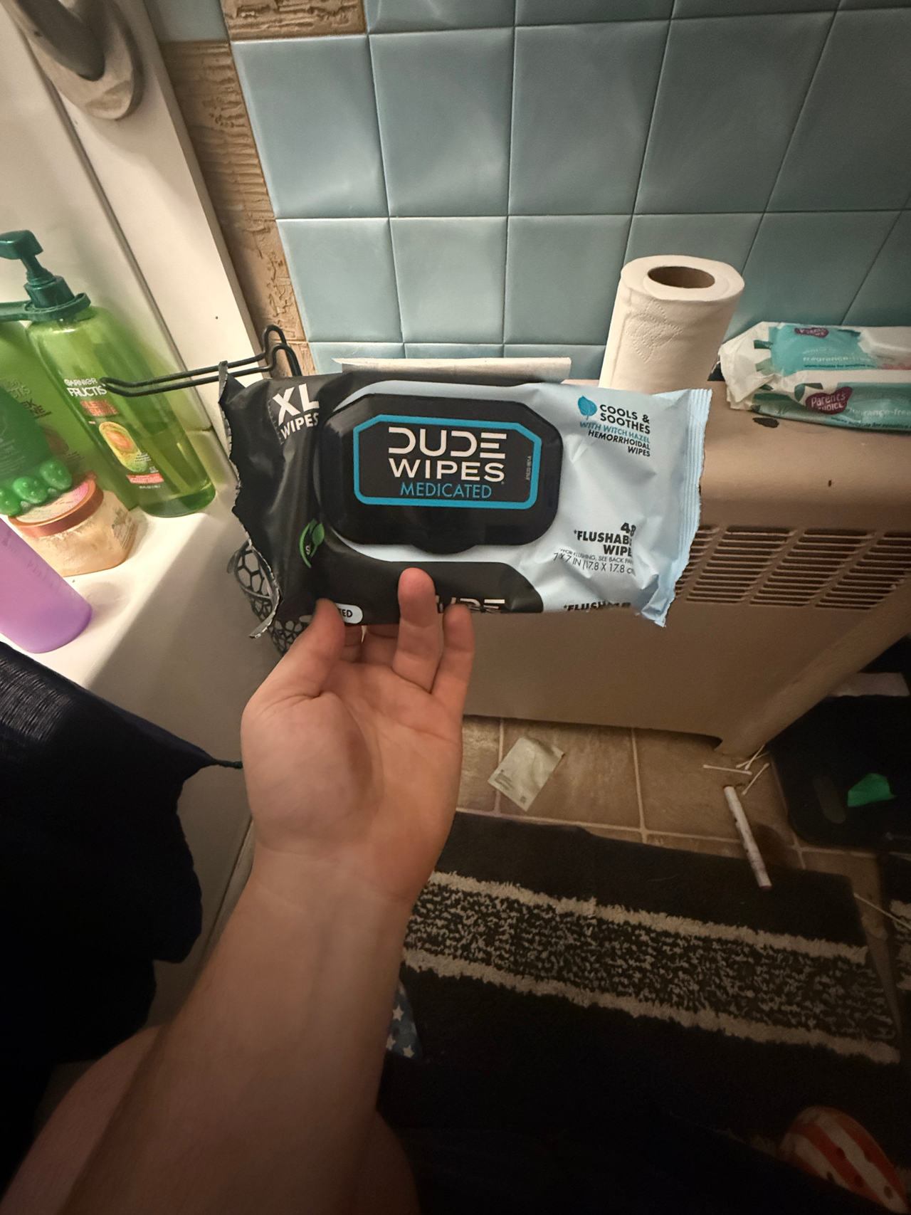 Dude Wipes Medicated