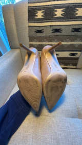 Lauren Ralph Lauren Lanette Snakeskin Toe Pump size 11B - Image 6