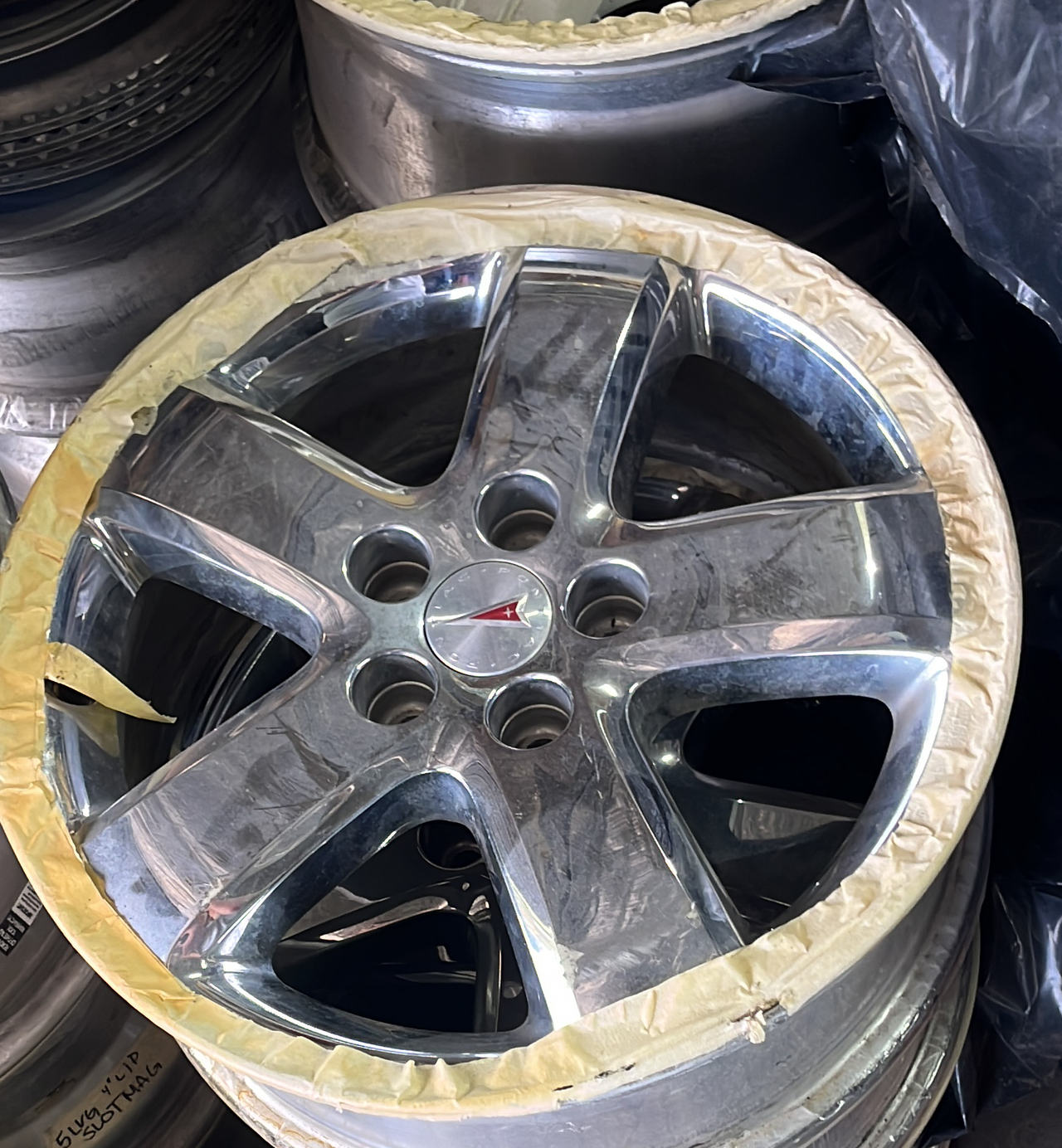 Pontiac G6 18" Chrome 5-Spoke Wheel