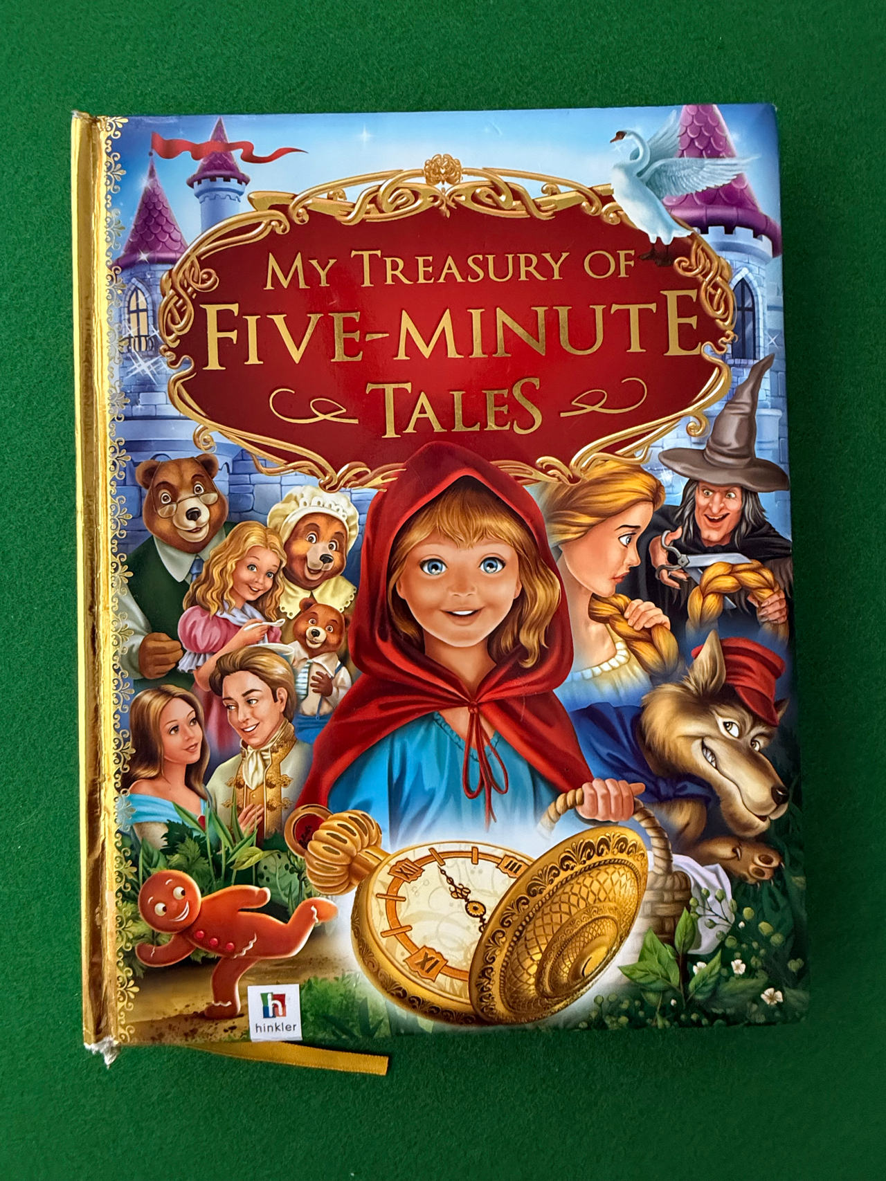My Treasury of Five-Minute Tales Hardcover Book