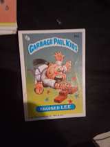 1986 Topps Garbage Pail Kids Bruised Lee 94a - Image 5