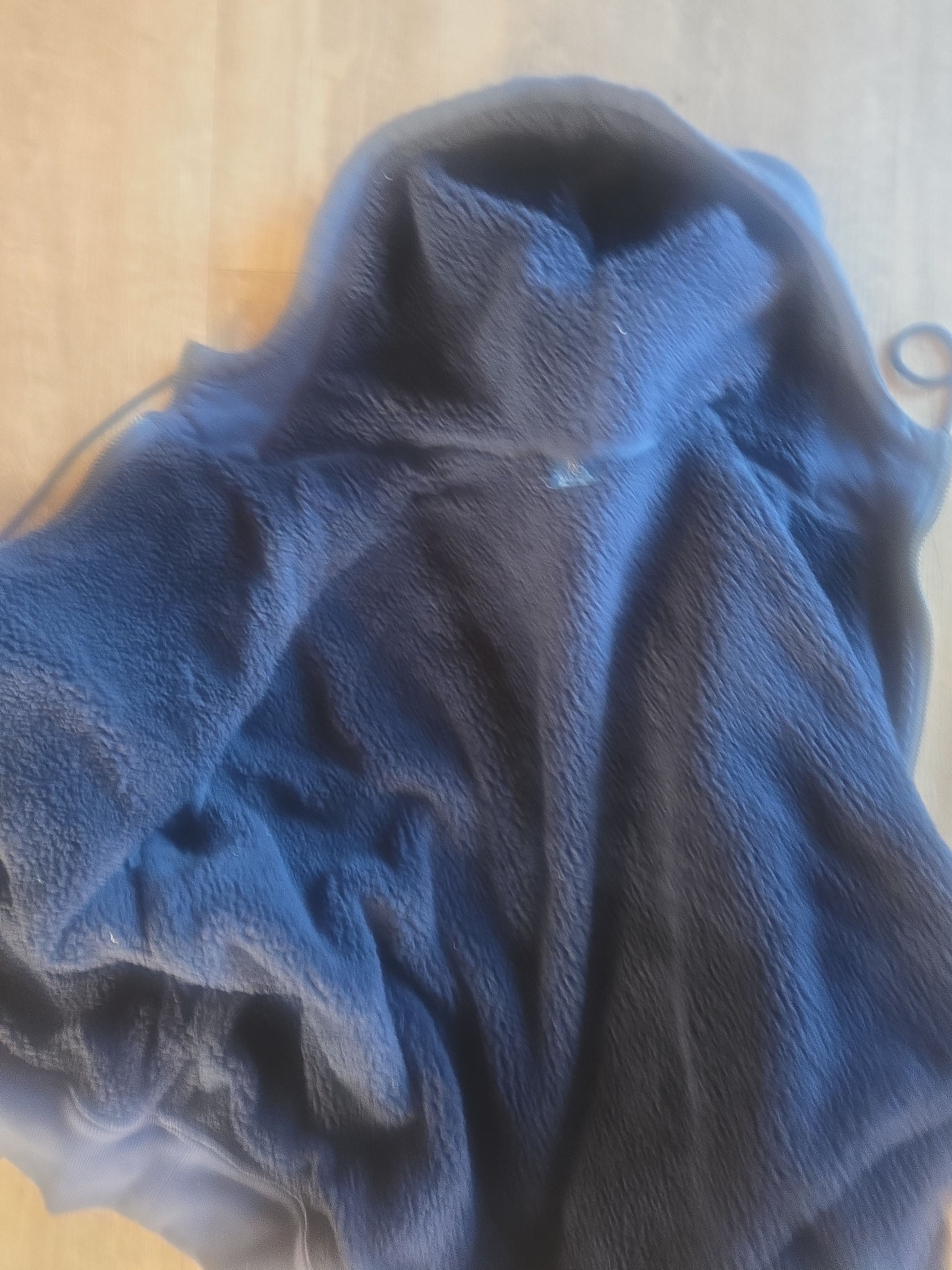 Navy Blue Fleece Lined Hoodie