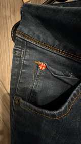 Hudson Collin Double Button Skinny Jeans 29 waist - Image 6