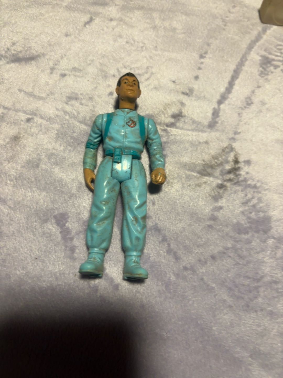 Kenner The Real Ghostbusters Winston Zeddmore Blue Figure