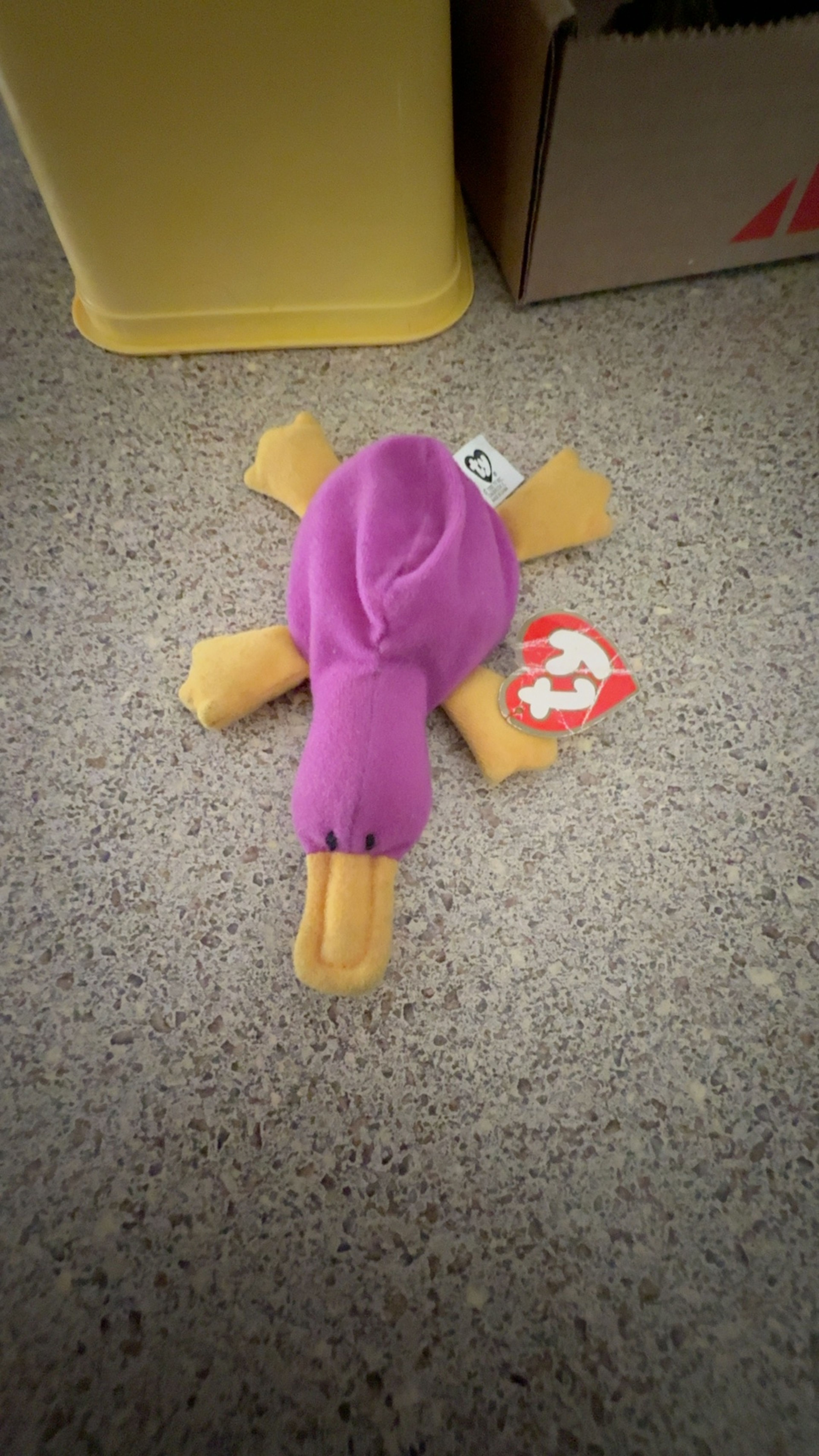 Ty Beanie Baby Patti the Platypus