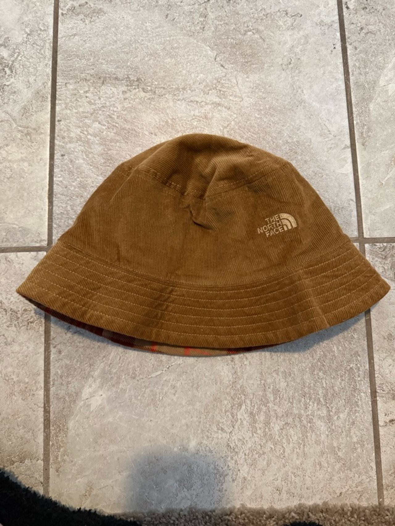 The North Face Reversible Corduroy Bucket Hat Brown