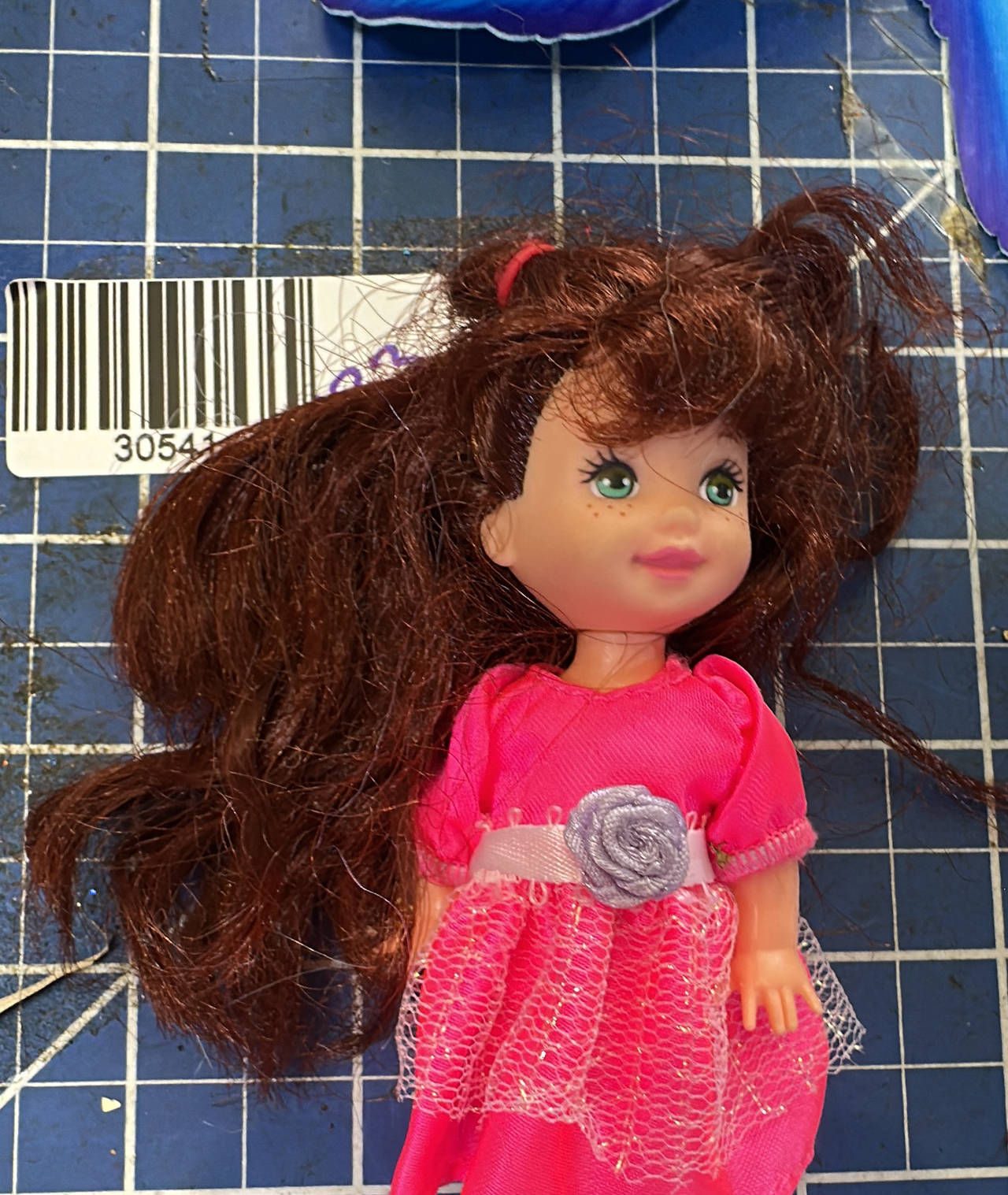Barbie Kelly Doll with Auburn Hair and Freckles