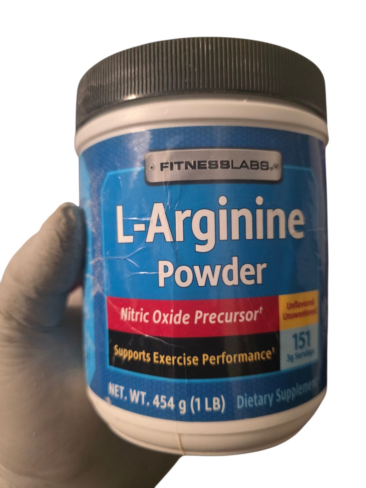 Fitness Labs L-Arginine Powder 1 lb