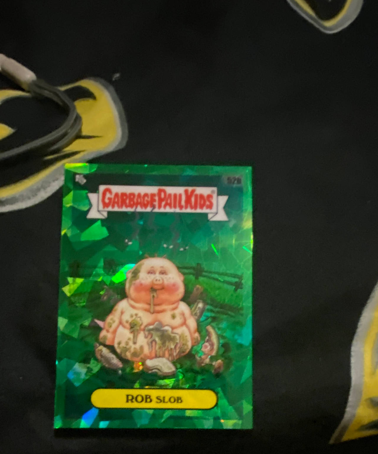 2020 Topps Garbage Pail Kids Sapphire Rob Slob 52b Green Parallel /50