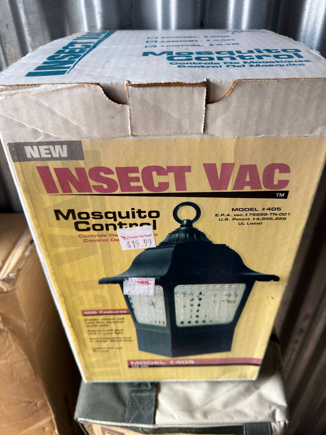 Insect Vac Mosquito Control Model 405