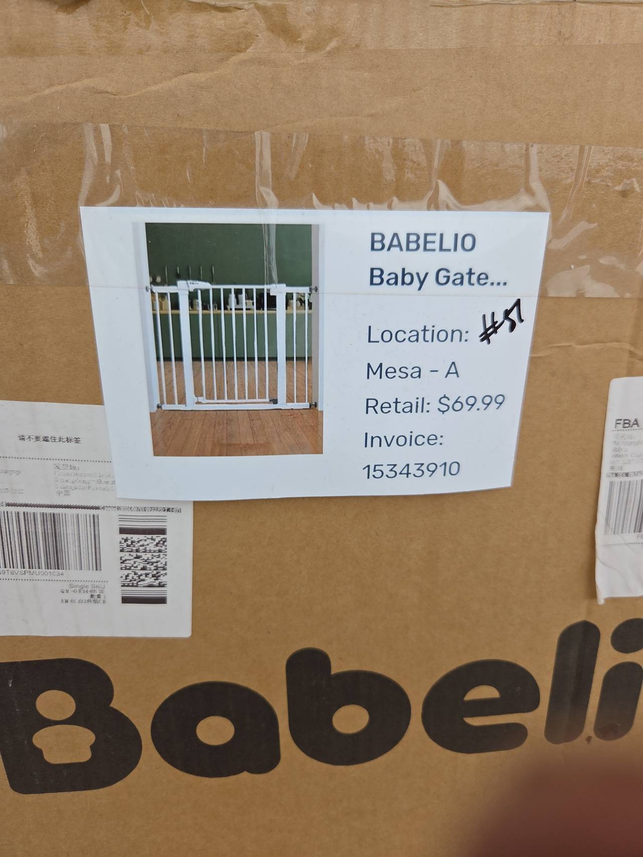 Babelio Baby Gate