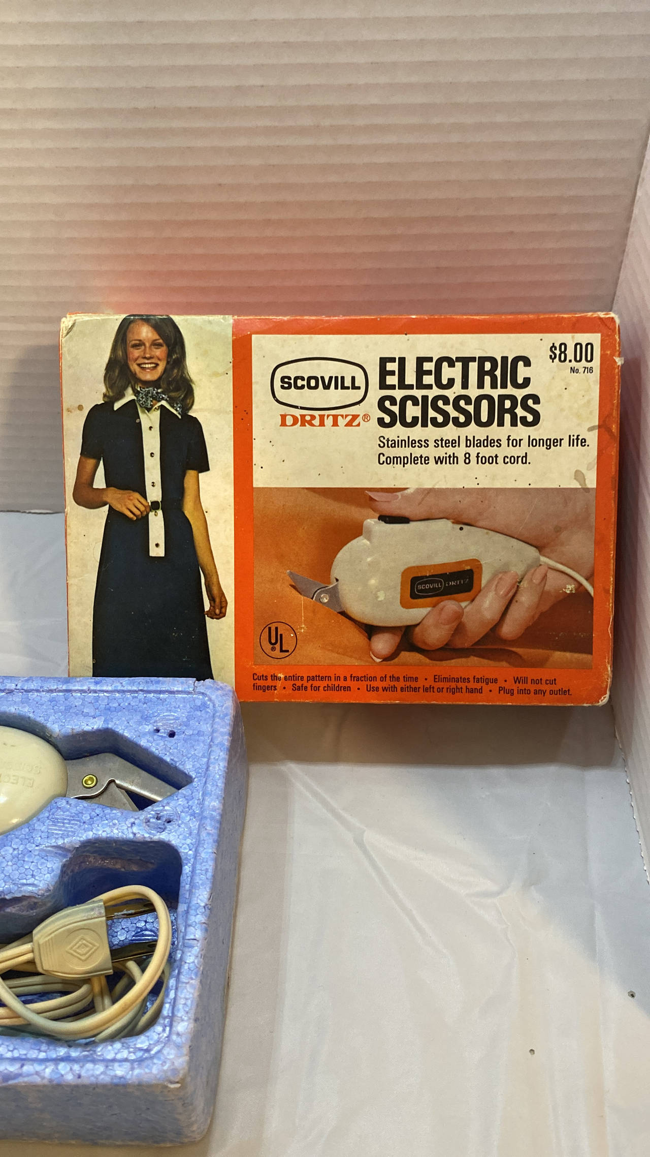 Scovill Dritz Electric Scissors