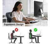 Clear Acrylic Monitor Stand Riser 2 Tier, 5.12 Inches High Clear Computer Desk - Image 3