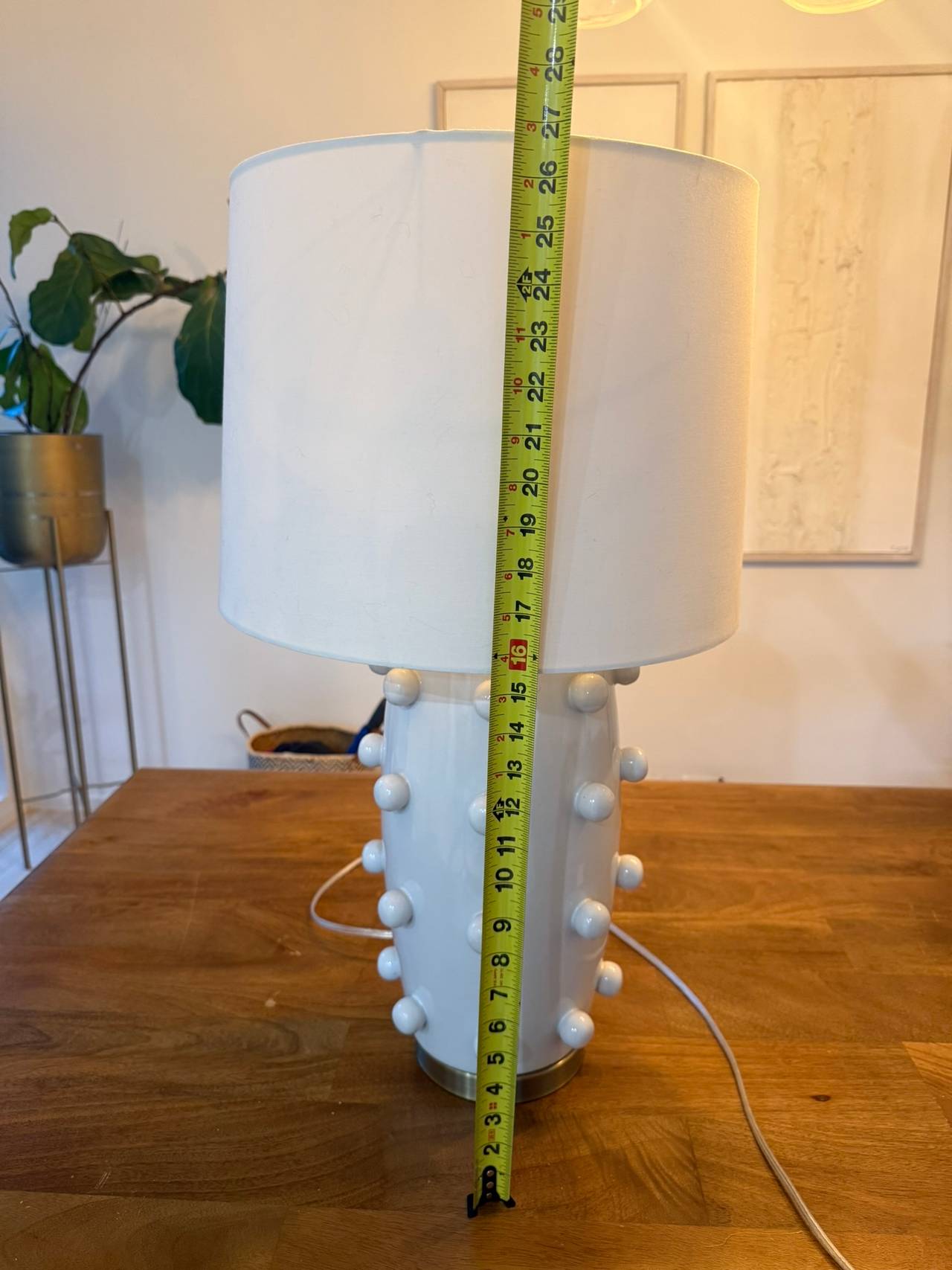 West Elm Studded Table Lamp