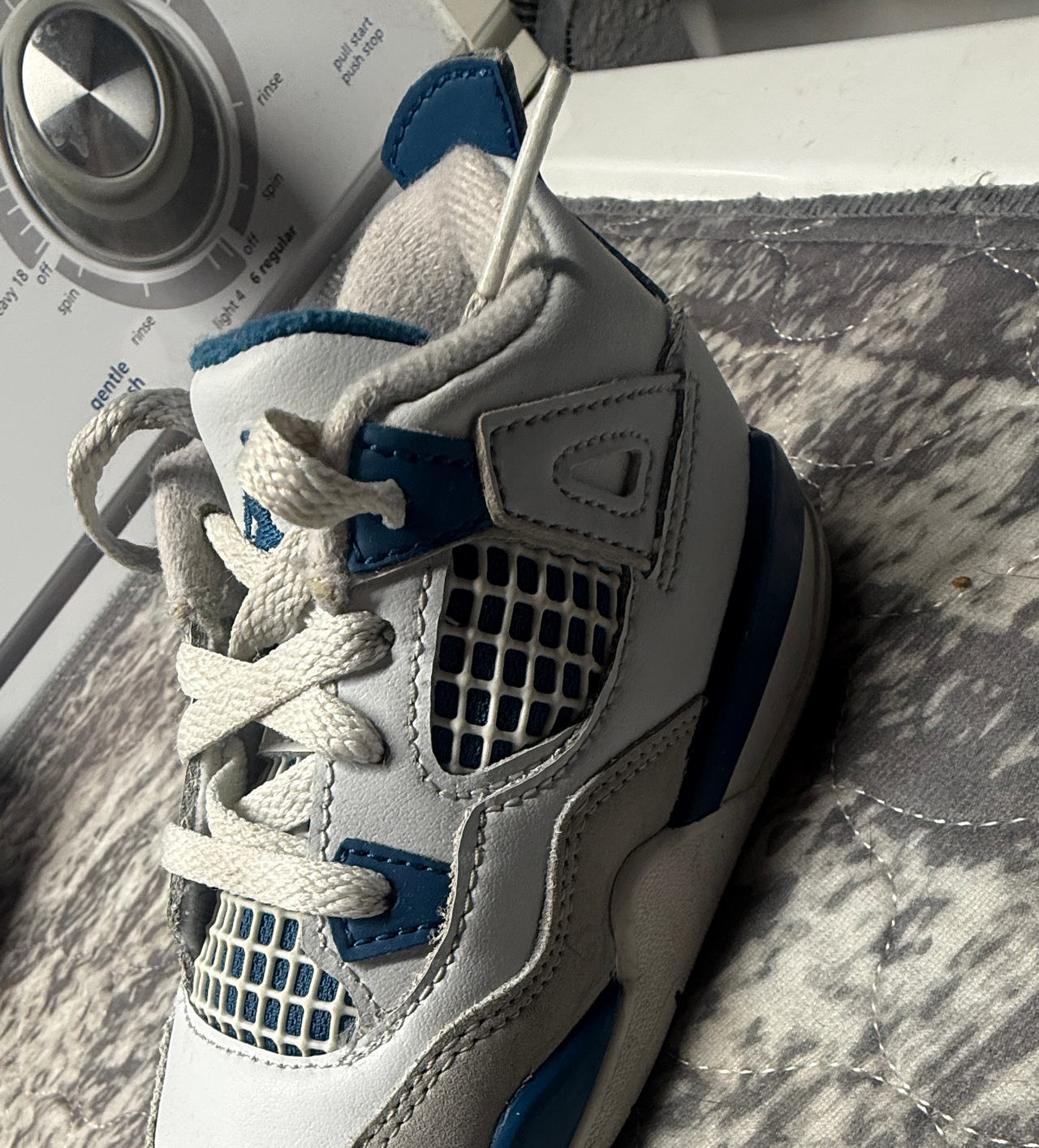 Air Jordan 4 Retro TD 'Military Blue'